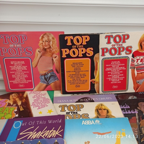 727 - Mixed Easy Listening LP's Including Elvis, Abba, Bay City Rollers and Much More