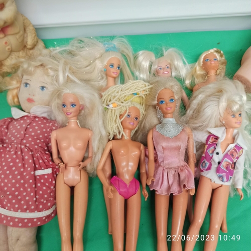 831 - Box of Vintage Dolls