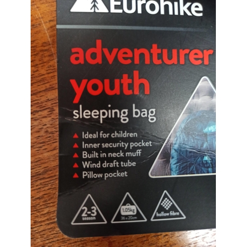 1271 - A Pair of Eurohike Adventurer Youth Sleeping Bags