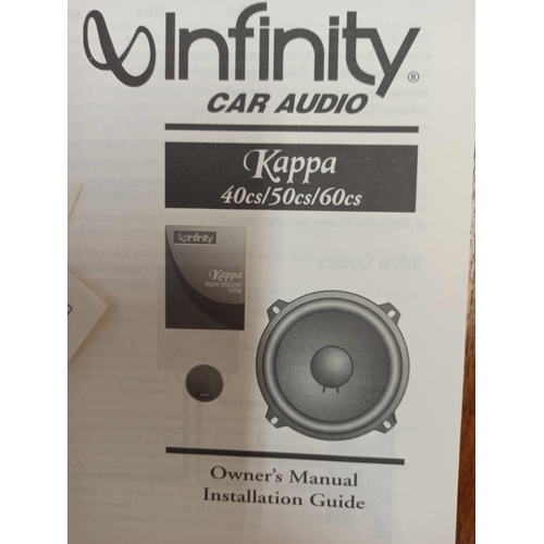 155 - Infinity Kappa Car Speakers