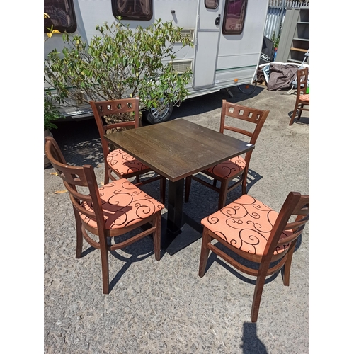 316B - Bistro Table and 4 x Chairs