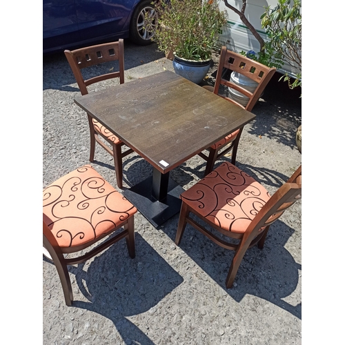 316B - Bistro Table and 4 x Chairs