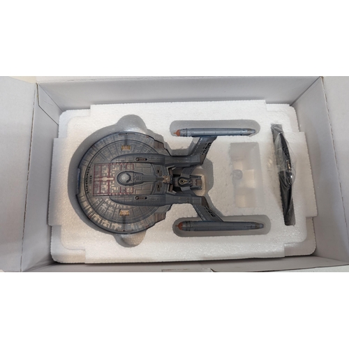 843 - A Star Trek SS Enterprise (NX Refit) Collectors Model