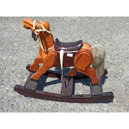 844 - A Small Childs Rocking Horse