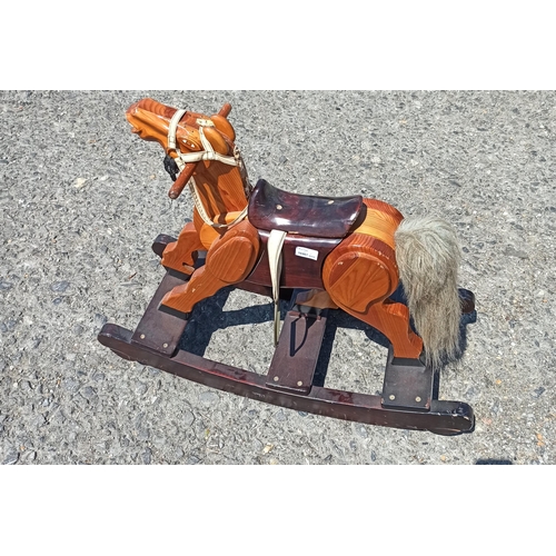 844 - A Small Childs Rocking Horse