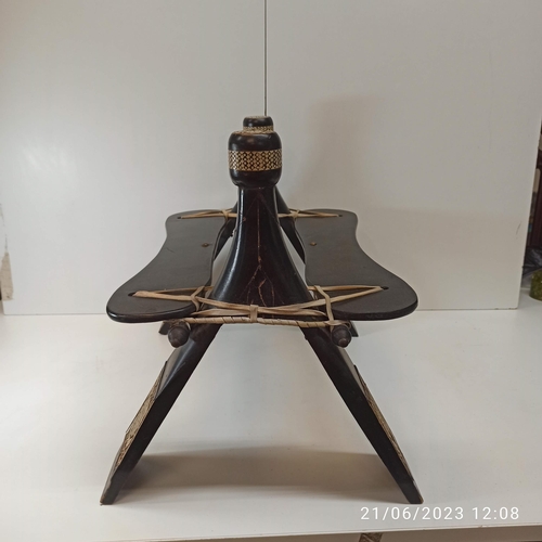 1295 - A Camel Stool ( no Cushion)