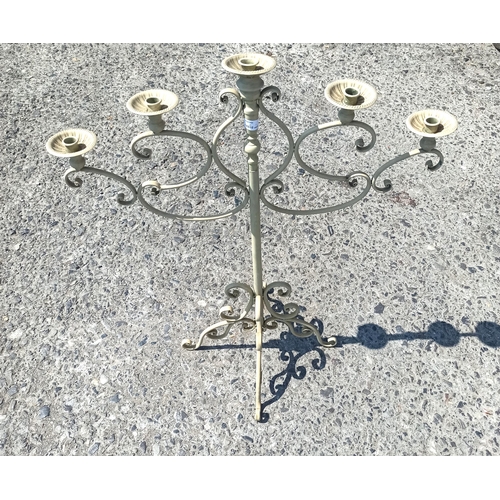 308D - Large Metal Candelabra