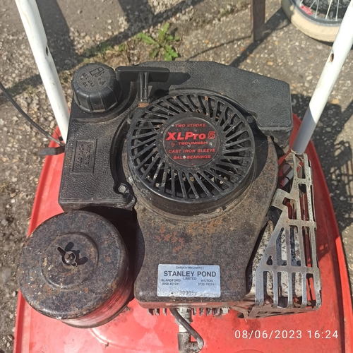 88 - Allen Petrol Hover Mower  221 XL - Seen Running