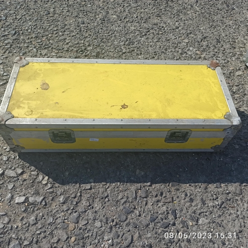 291 - Yellow Flight Case 97x40x25cm