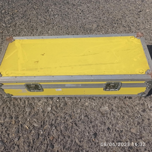 290 - Yellow Flight Case  97x40x25cm