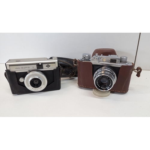 805 - A Vintage Halina 35X and Agfa Parator Cameras