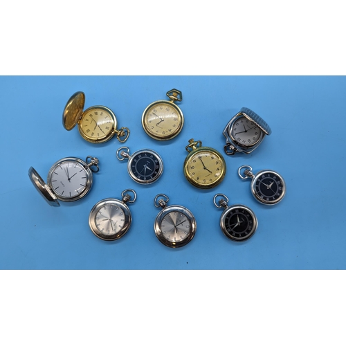 547 - 10 x Pocket Watches