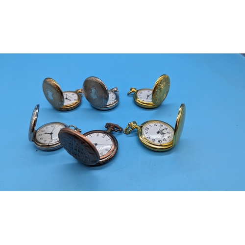 545 - 6 x Pocket Watches