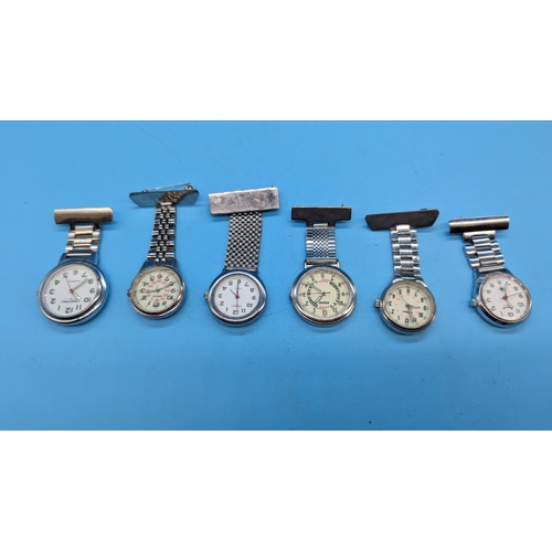 550 - 6 x Nurses Watches