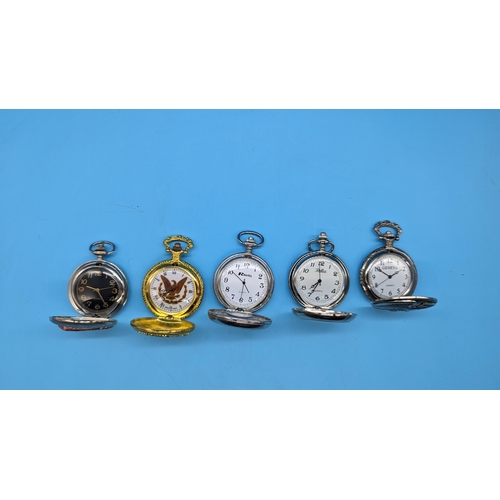 553 - 5 x Pocket Watches