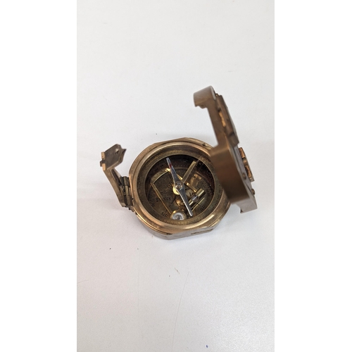 383 - Brass Sundial Compass  in Presentation Box