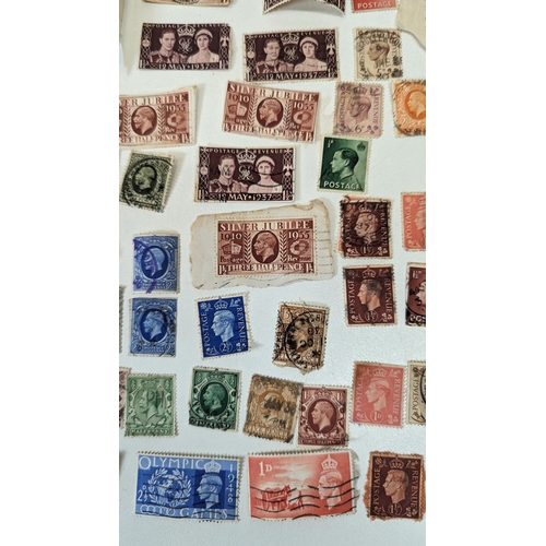 672B - An Assortment of Late 19th Century / Early 20th Century GB Stamps