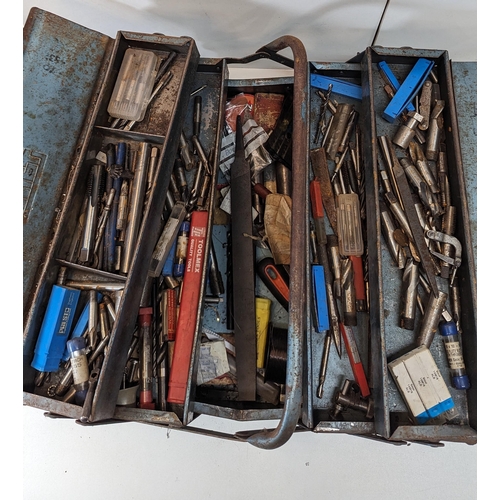 253 - A Tool Box Full of Metal Working Drill Bits