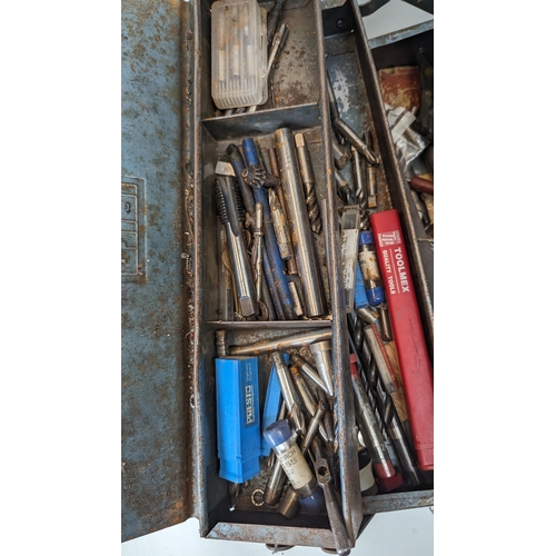 253 - A Tool Box Full of Metal Working Drill Bits