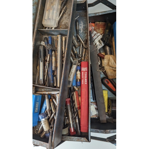 253 - A Tool Box Full of Metal Working Drill Bits