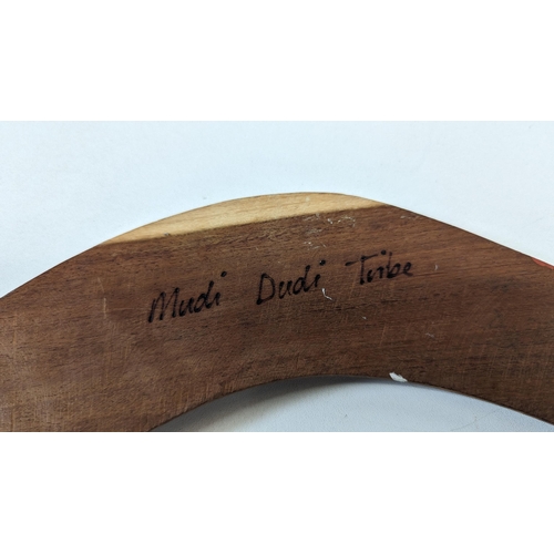 838B - A Mudi Dudi Tribe Boomerang 50cm