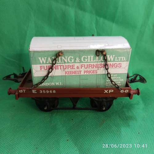 850 - Hornby 0 Gauge Boxed Rolling Stock, Water Tank, Rotary Tipping Wagon, M1 Wagon, Cement Wagon, Lumber... 