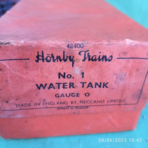 850 - Hornby 0 Gauge Boxed Rolling Stock, Water Tank, Rotary Tipping Wagon, M1 Wagon, Cement Wagon, Lumber... 