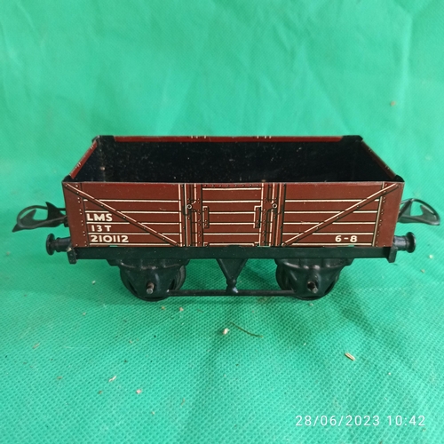 850 - Hornby 0 Gauge Boxed Rolling Stock, Water Tank, Rotary Tipping Wagon, M1 Wagon, Cement Wagon, Lumber... 