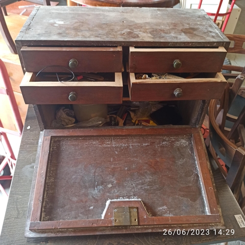 1280 - Carpenters Tool Chest and Contents