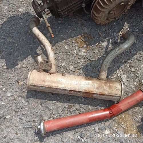 140 - Fuel Tank and Carburettors - thought to be for 2 CV Engine