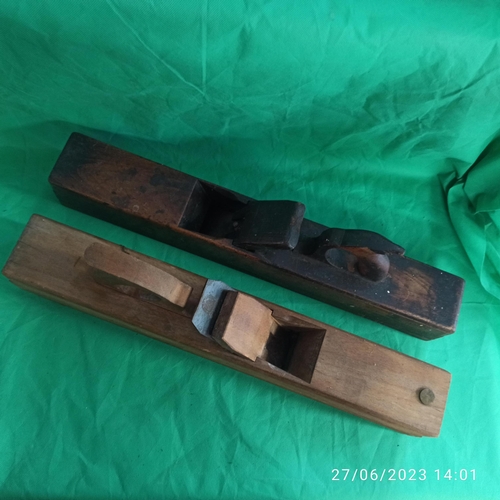 207 - 2 x Antique Block Planes 56cm Long