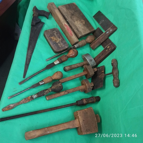 209 - Selection of Mixed Antique Planes and 2 Spoke Shears