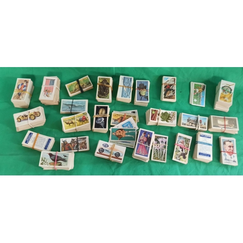 598B - Tin of Brooke Bond Tea Cards in Tin