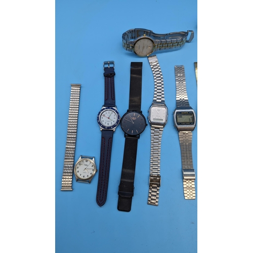 531 - An Assortment of Gents Watches, Sekonda, Timex, Digital, Casio etc.