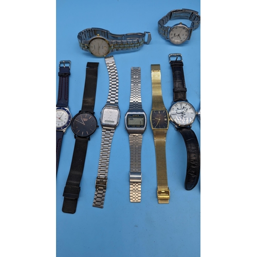 531 - An Assortment of Gents Watches, Sekonda, Timex, Digital, Casio etc.