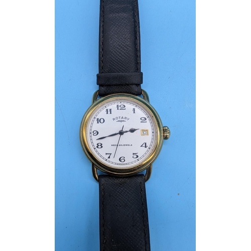 505 - A Rotary Automatic Watch - Running - Requires New Strap