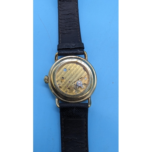 505 - A Rotary Automatic Watch - Running - Requires New Strap