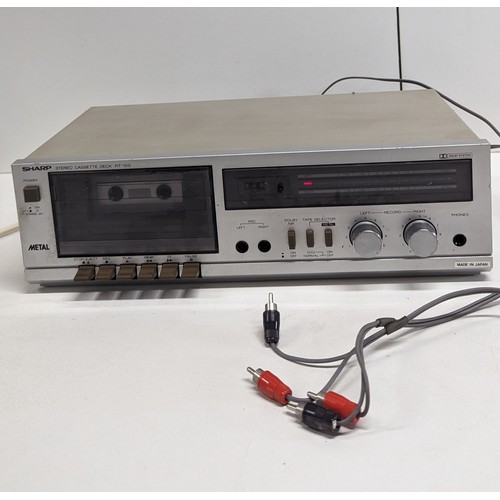 328 - A Sharp Vintage RT-100 Dolby Stereo Cassette Deck