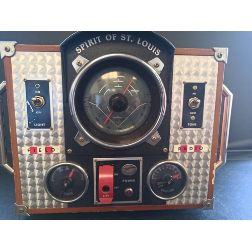 335 - Spirit of St Louis  Field Radio S.O.S.L MkII with Cassette Player Made in China Manufactured 2000 , ... 