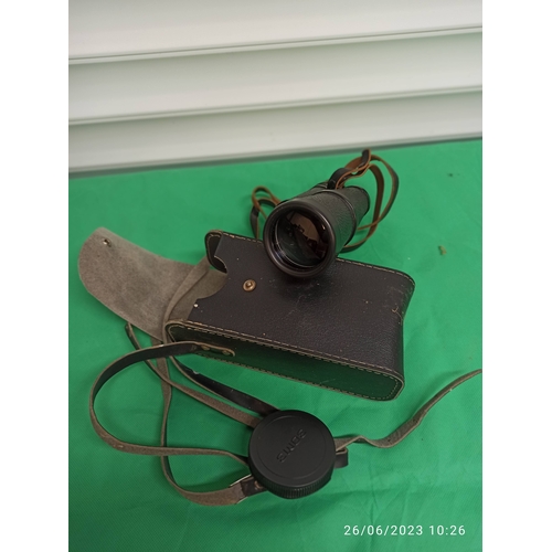 798C - A Vintage Monocular in Leather Carry Case N8518450