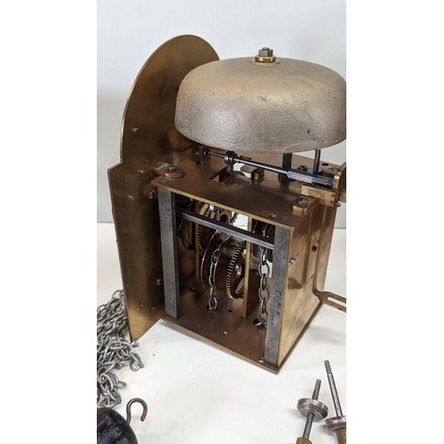 498 - A 20th Century Lantern Clock having a 6