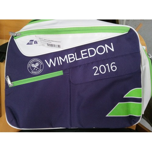 231B - A Wimbledon 2016 Bag - New With Tags and Team McLaren Backpack