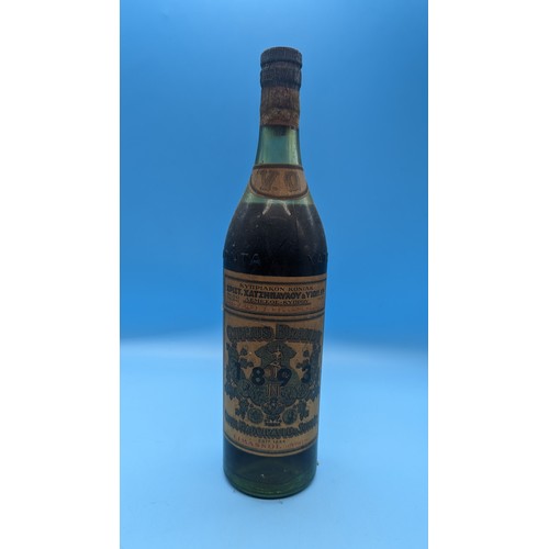 354 - A Bottle of 1893 Christos Haggipavlu & Sons Cyprus Brandy