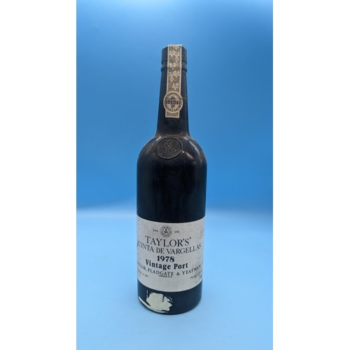 355 - A 1978 Bottle Of Taylors Quinta De Vargellas Vintage Port - Sealed and Unopened