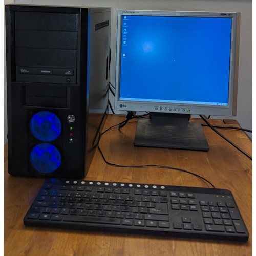 347 - Pentium 4 Computer with Monitor, Keyboard and Mouse