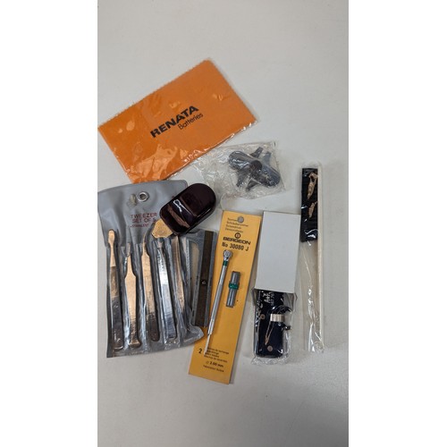 500C - Assorted Watch Makers Tools