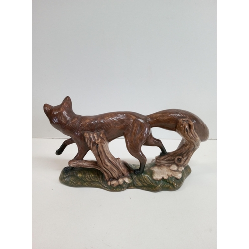 487 - A Vintage Fox Ornament