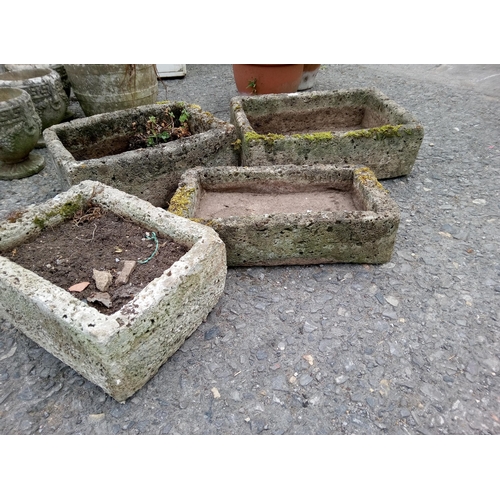 70 - 4 x Concrete Troughs