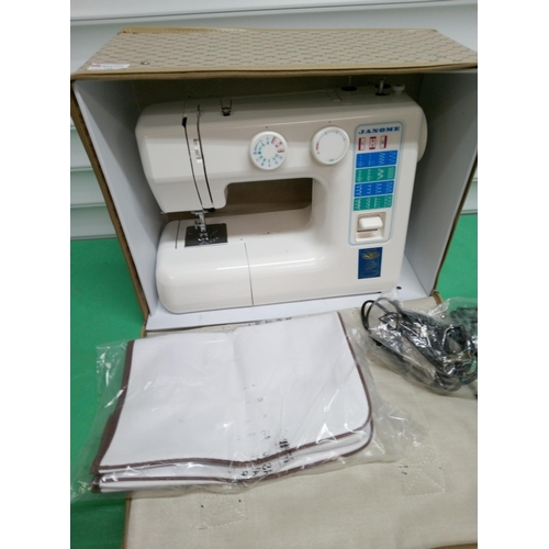 792 - Janome - JD1714 Model Electric Sewing Machine with Foot Pedal and Power Lead