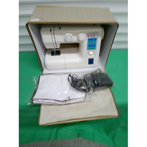 792 - Janome - JD1714 Model Electric Sewing Machine with Foot Pedal and Power Lead